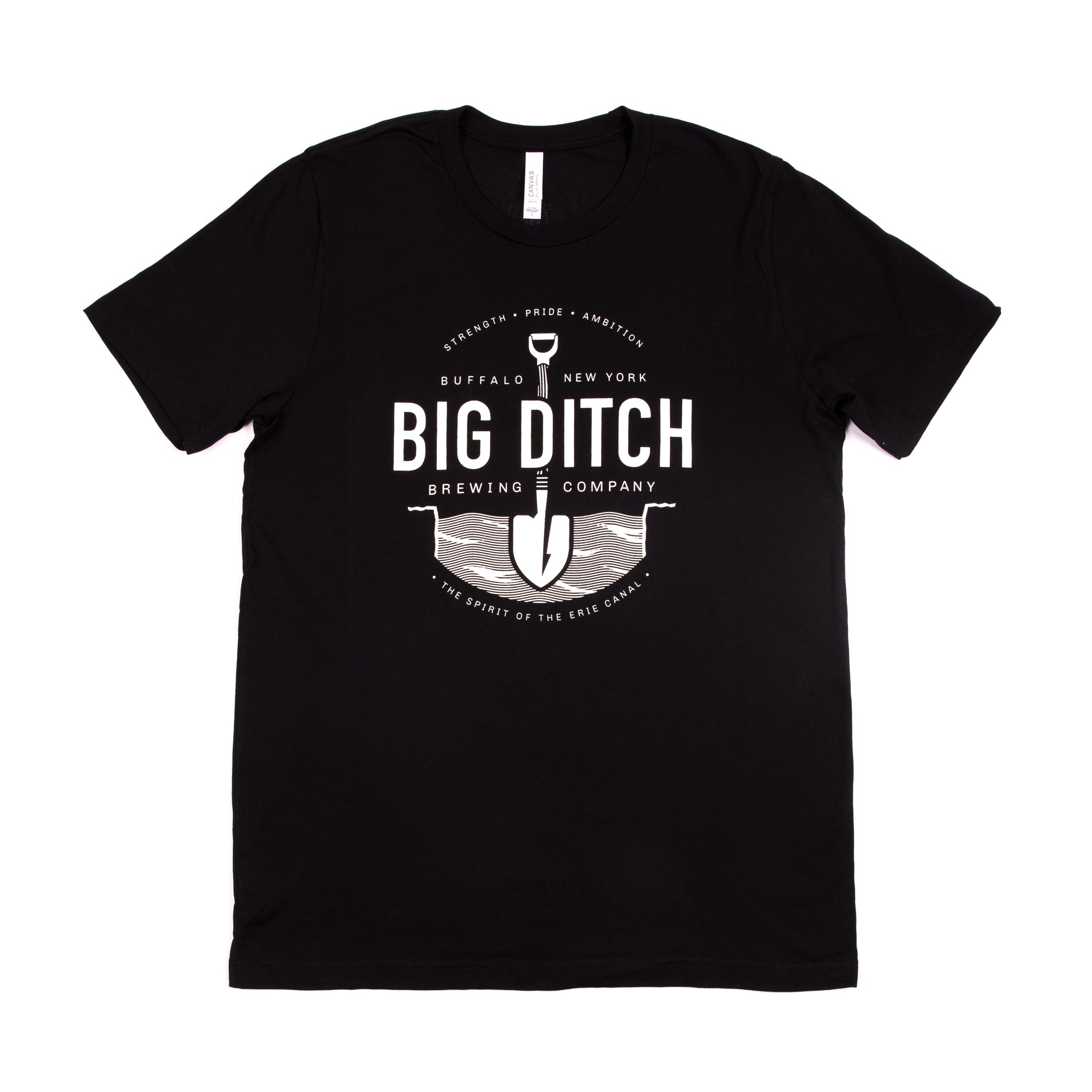 Black Big Ditch Logo T-Shirt | Big Ditch Brewing Company